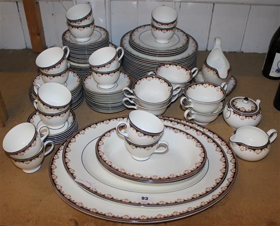 Wedgwood Medici pattern bone china dinner service